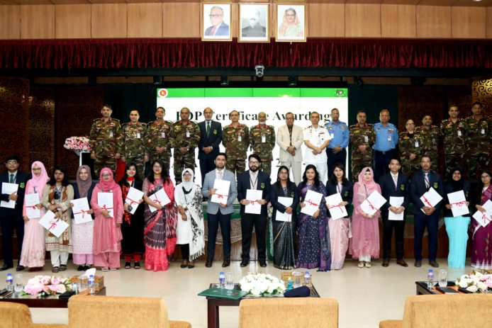 Closing ceremony of Faculty Development Programme held at BUP