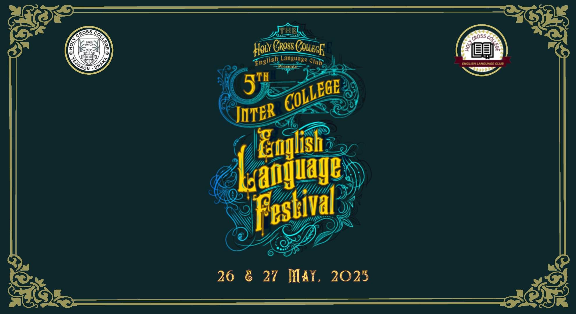 5th HCCELC Inter College English Language Festival
