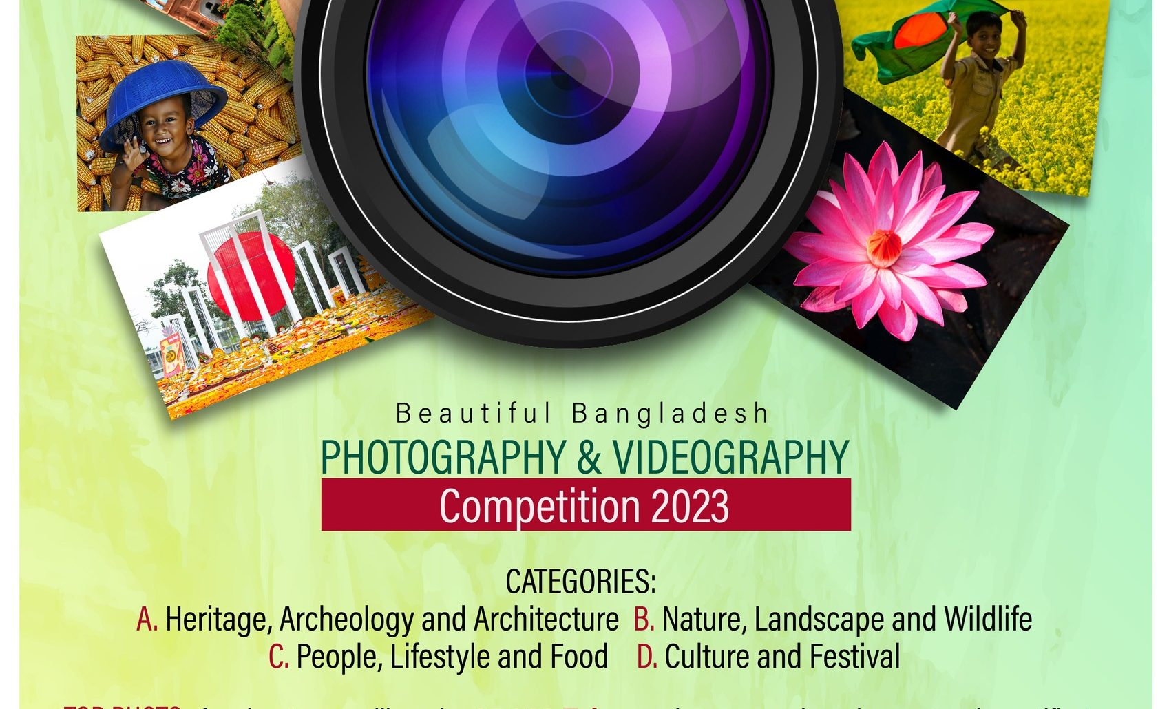 Photography and Videography Competition – 2023 – Bangladesh Tourism Board