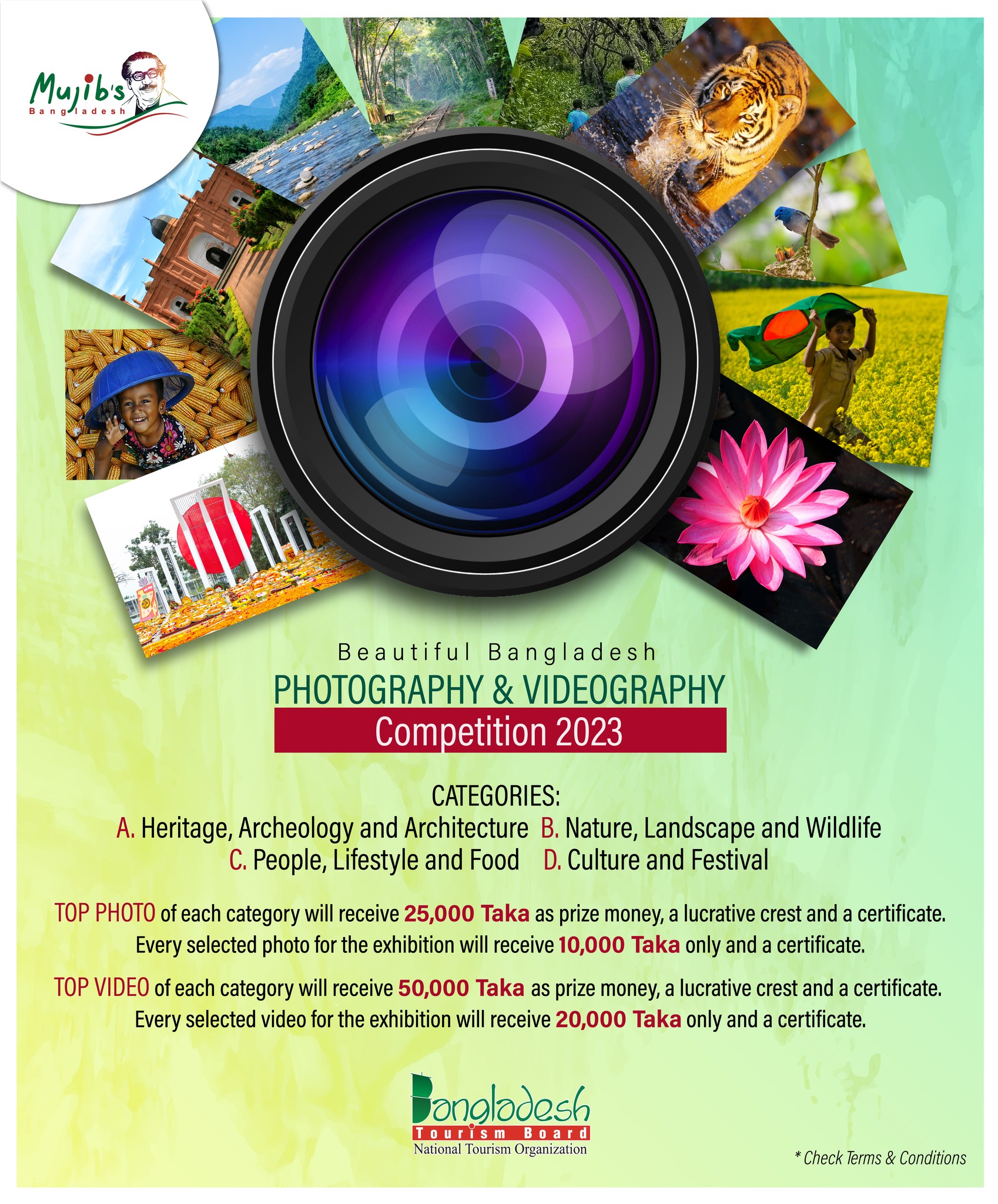 Photography and Videography Competition – 2023 – Bangladesh Tourism Board