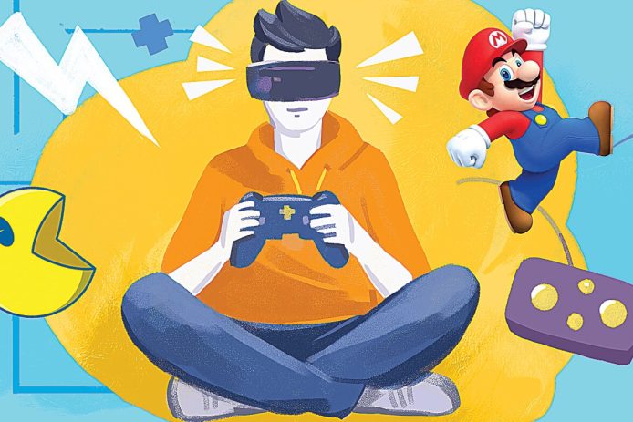 Young men are gaming more