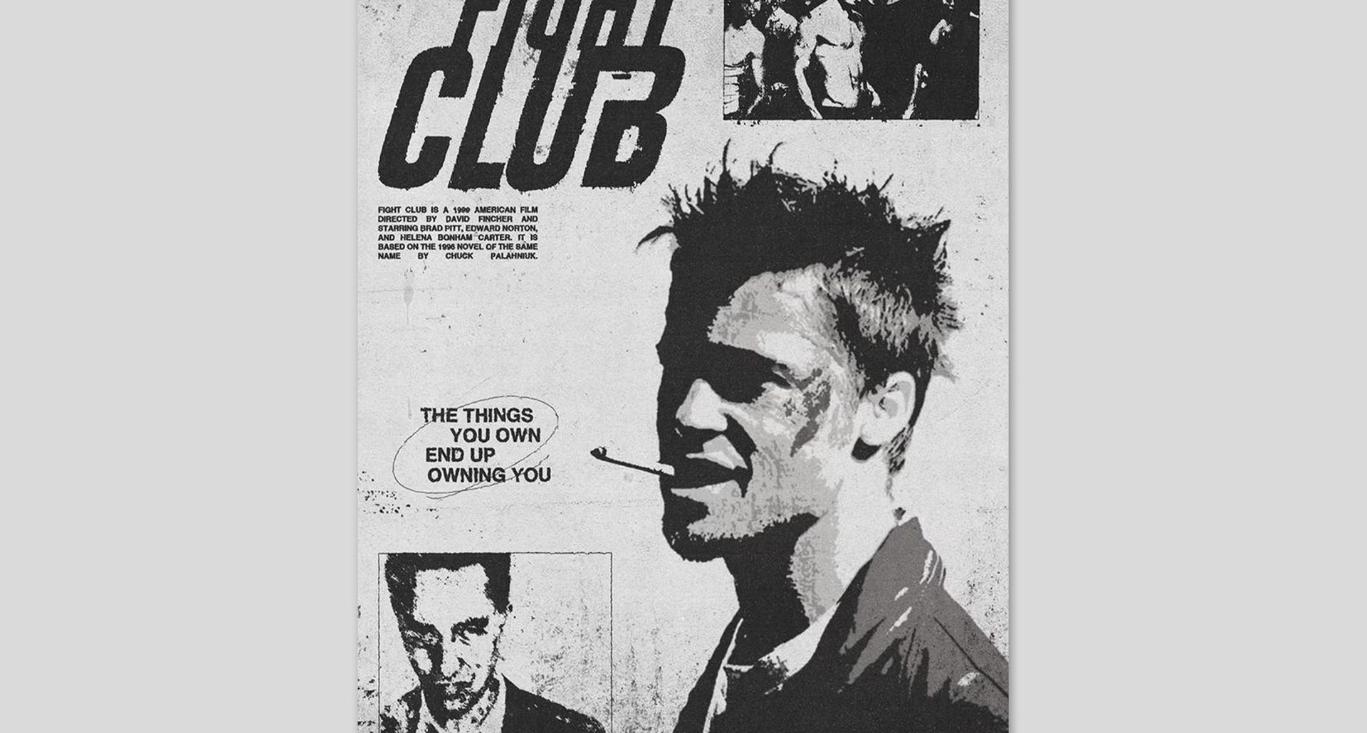 Fight Club Poster (Source – Etsy)