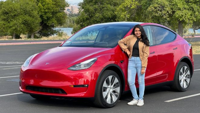 After submitting 15-20 applications to Tesla Inc., one of the world's largest companies, Rafia Rahman Rafa has finally been hired as a Global Supply Analyst. Photo: Courtesy