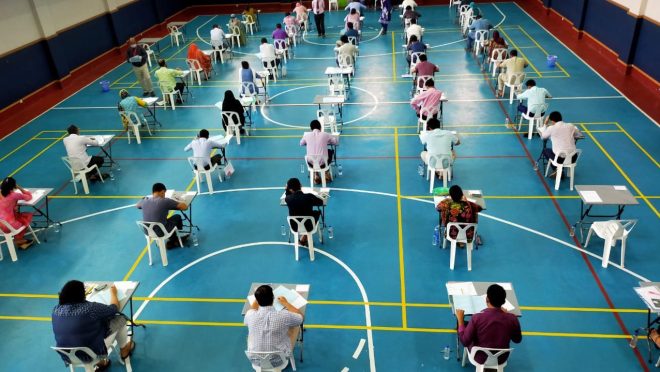 Last year, 100,000 people registered with The British Council to take the IELTS exam across the country