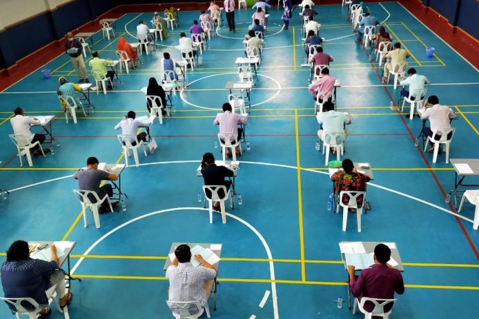 Last year, 100,000 people registered with The British Council to take the IELTS exam across the country