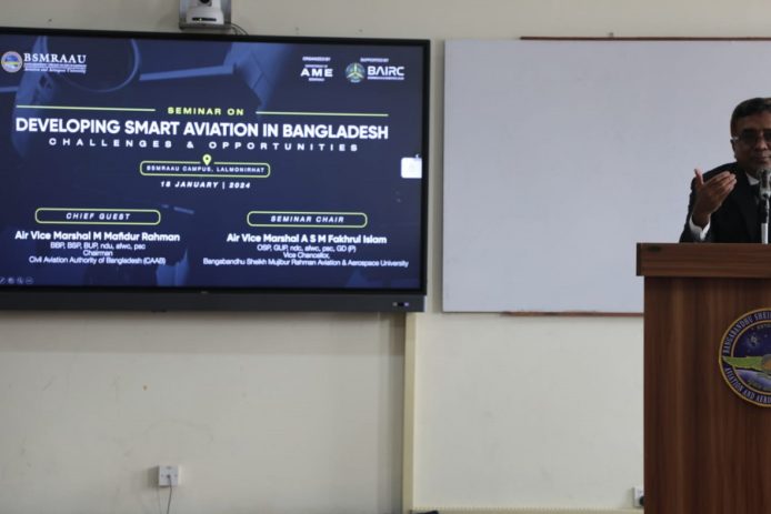 BSMRAAU hosts seminar on developing smart aviation in Bangladesh