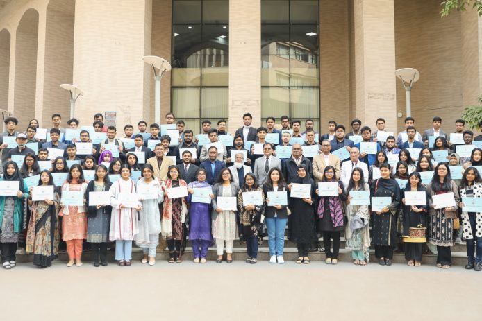 North South University Honors Outstanding Scholars in Spring 2024 Award Ceremony
