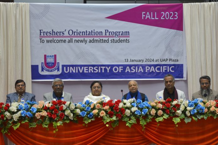 University of Asia Pacific arranges freshers’ orientation for Fall-2023