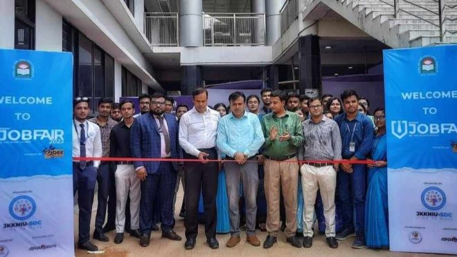 Nazrul University Skill Development Club organises job fair