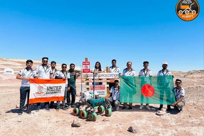 UIU Mars Rover Team secures 5th place in US’ University Rover Challenge