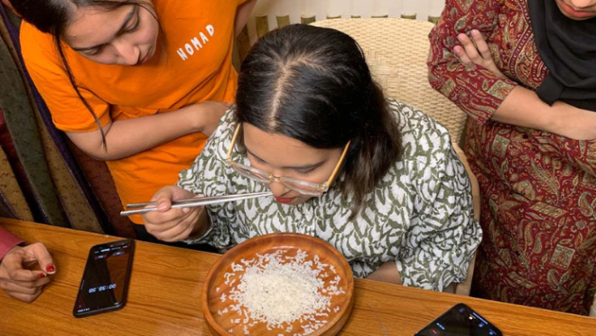 rice grain record