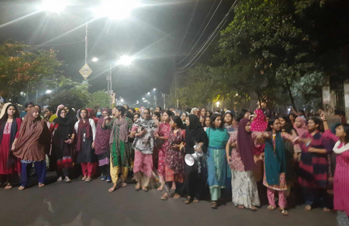 9th-Mar-DU protest web