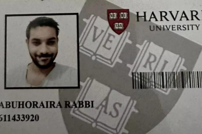Fake Harvard Student