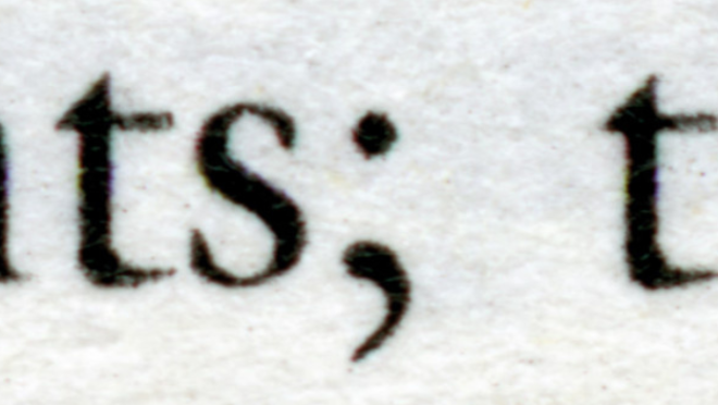 semicolon