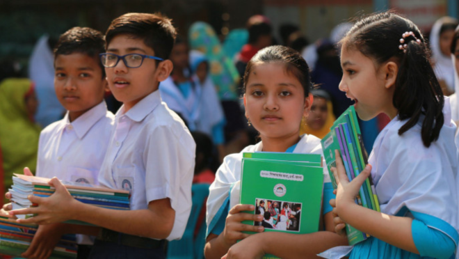 school kids