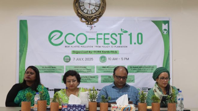 DUPA Earth Club hosts Eco-Fest 1.0