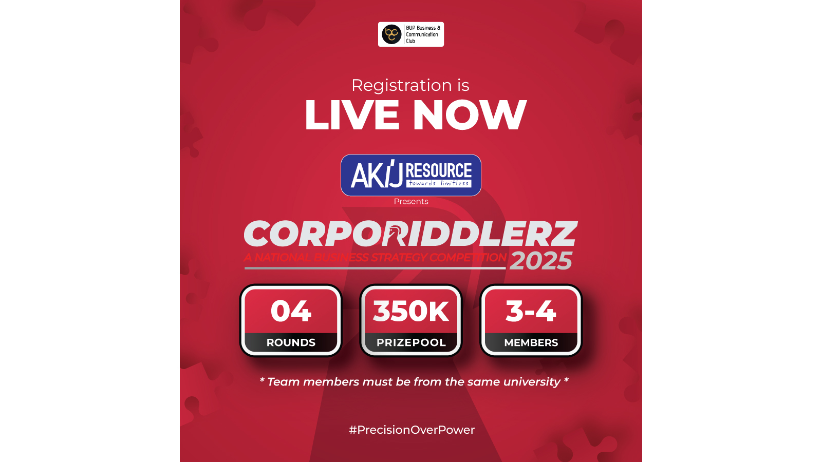 Registration opens for Corporiddlerz 2025