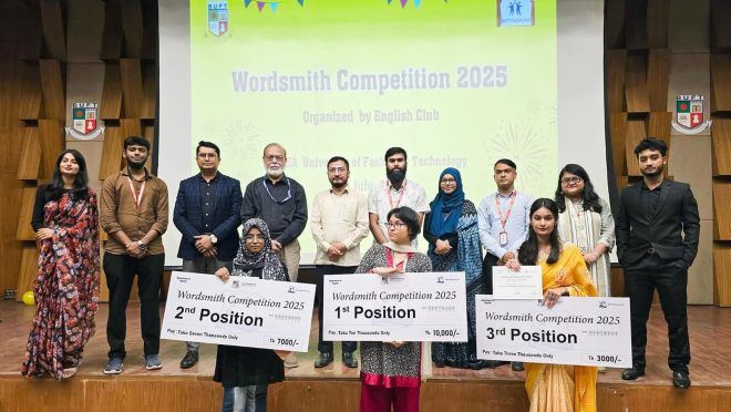 BUFT English Club organises Wordsmith Competition 2025