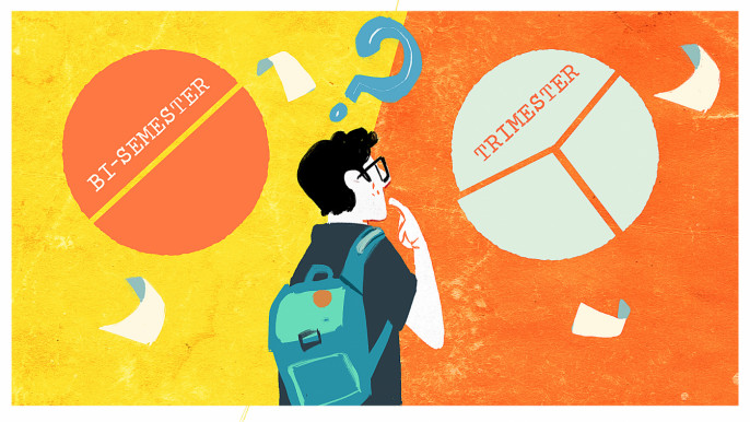 While the tri-semester system promises efficiency and flexibility, it often leaves students with little breathing space between semesters and almost no time to recover from one term before another begins