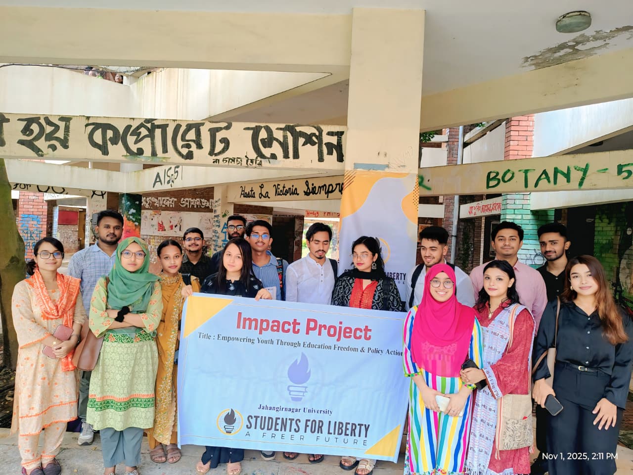 Community Liberty Action Day’ Held at Jahangirnagar University, Savar, Dhaka