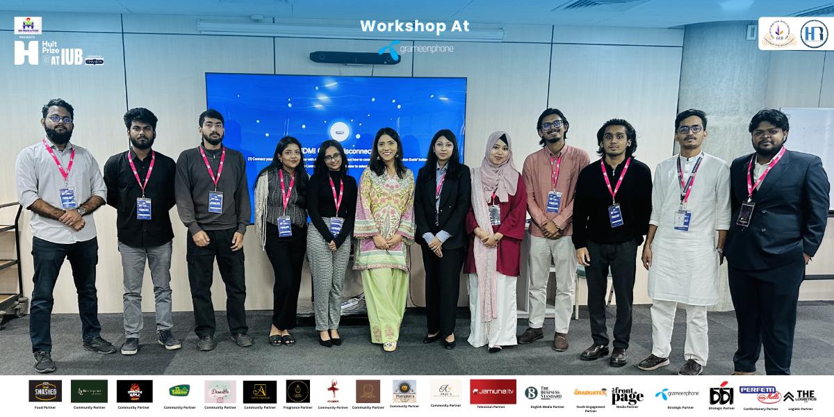 Hult prize at IUB Workshop at Grameenphone