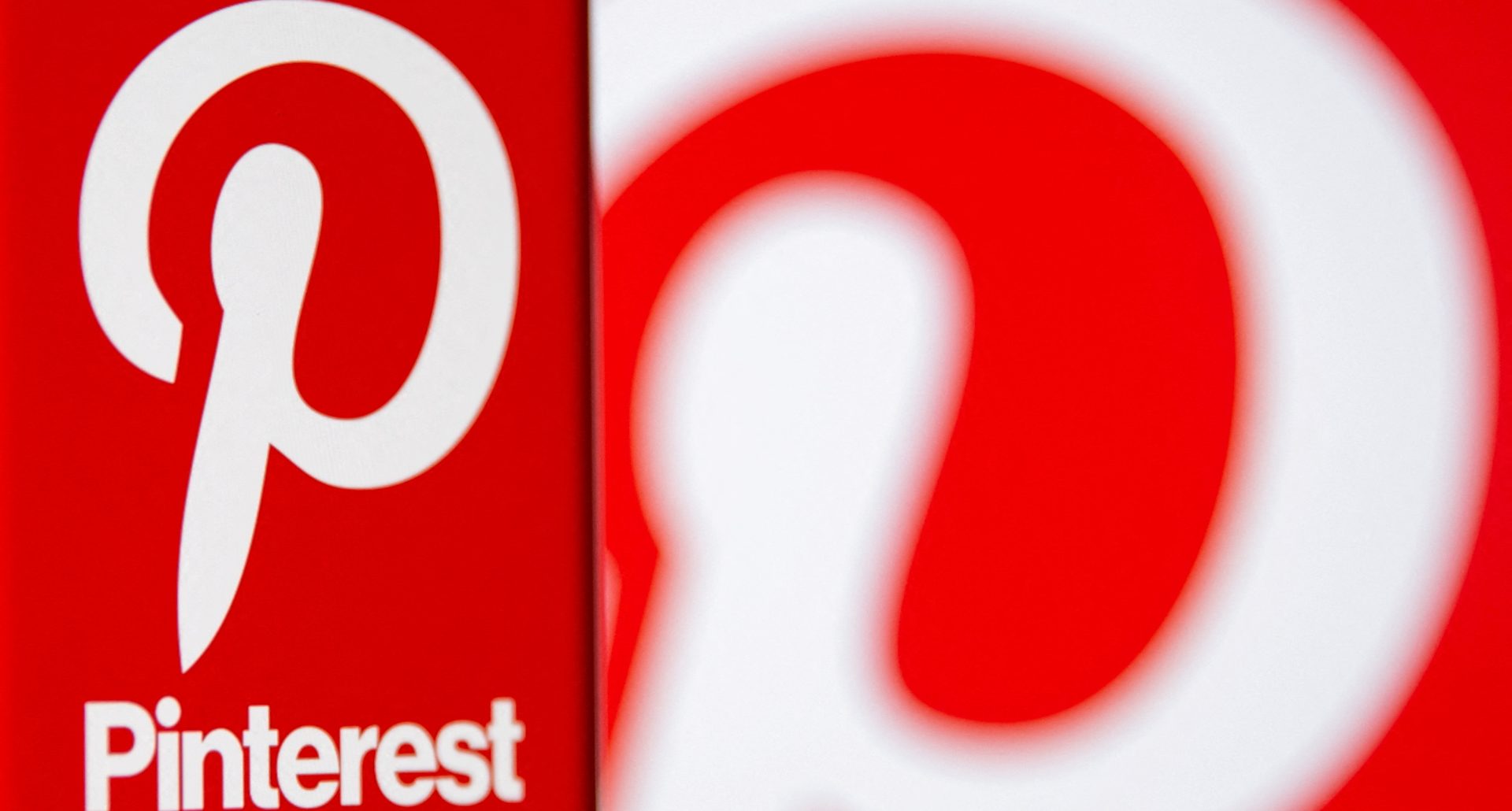 FILE PHOTO: Pinterest logo is seen on smartphone in this illustration