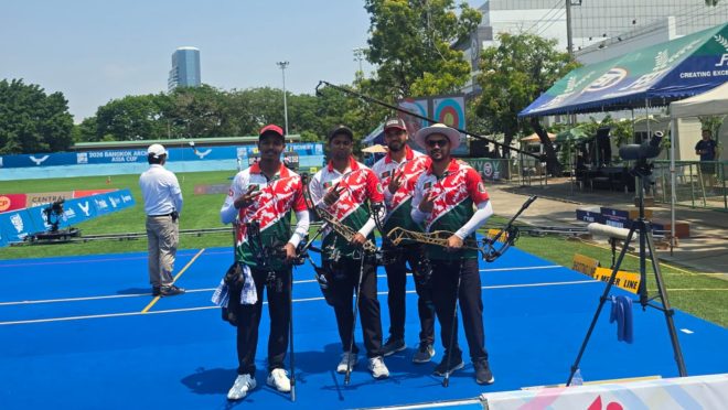 Bangladesh archers in Asia Cup