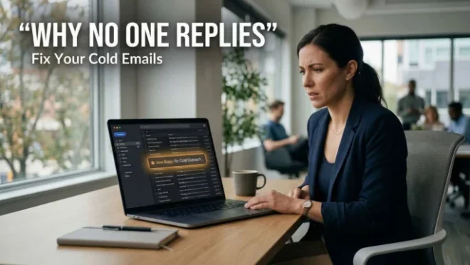 frustration_of_unanswered_cold_emails_in_a_professional_setting