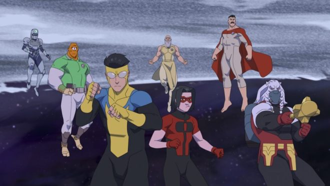Invincible_S4E6_CoalitionofPlanets_-Seth-Rogen-Steven-Yeu-Peter-Cullen-Christian-Convery-JK-Simmons-Michael-Dorn-1014×570