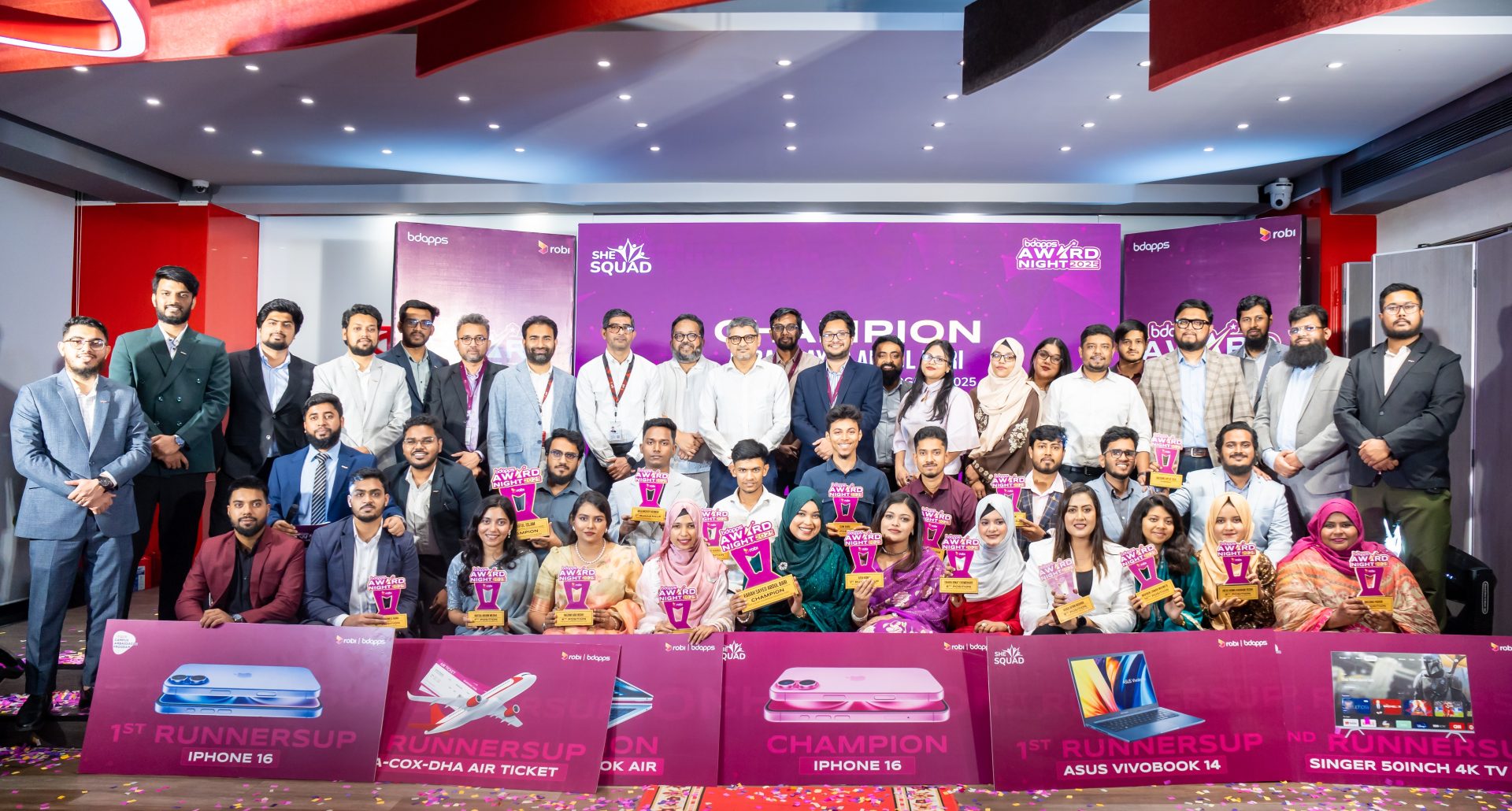 bdapps Award Night held, bootcamp launched