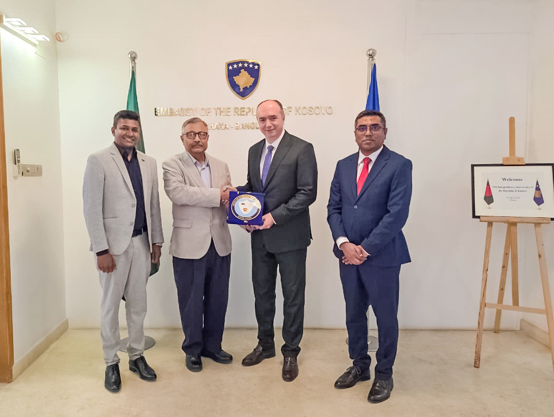 AIUB Delegation Calls on Kosovo Ambassador