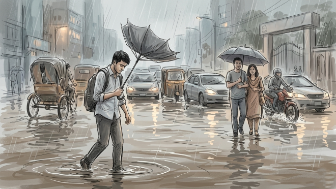 Rainy Day Sketch