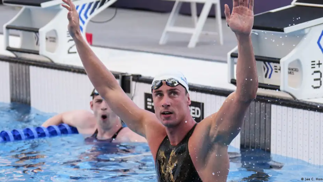 50 m swim