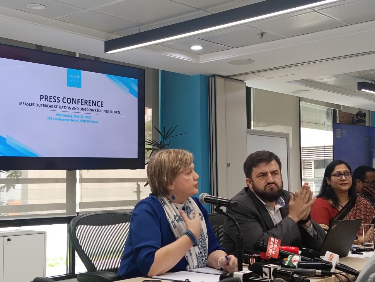 UNICEF Press conference
