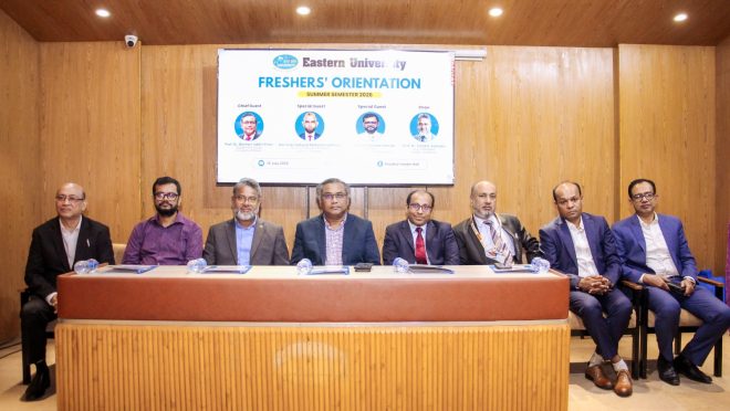 Estern university freshers’ orientation