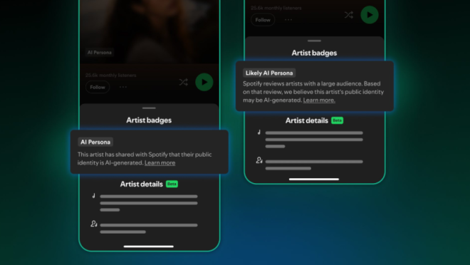 Spotify AI artist