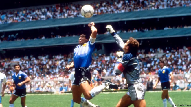 Hand of god ball