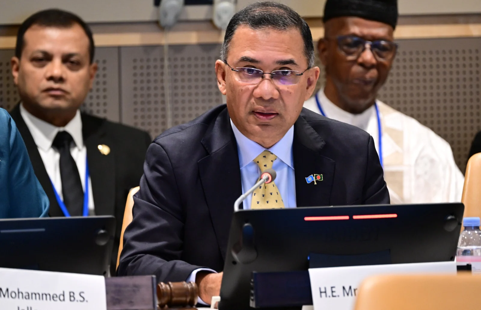 Tareq at UN