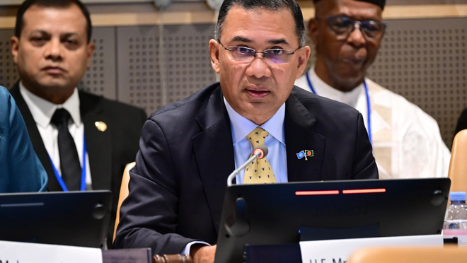 Tareq at UN
