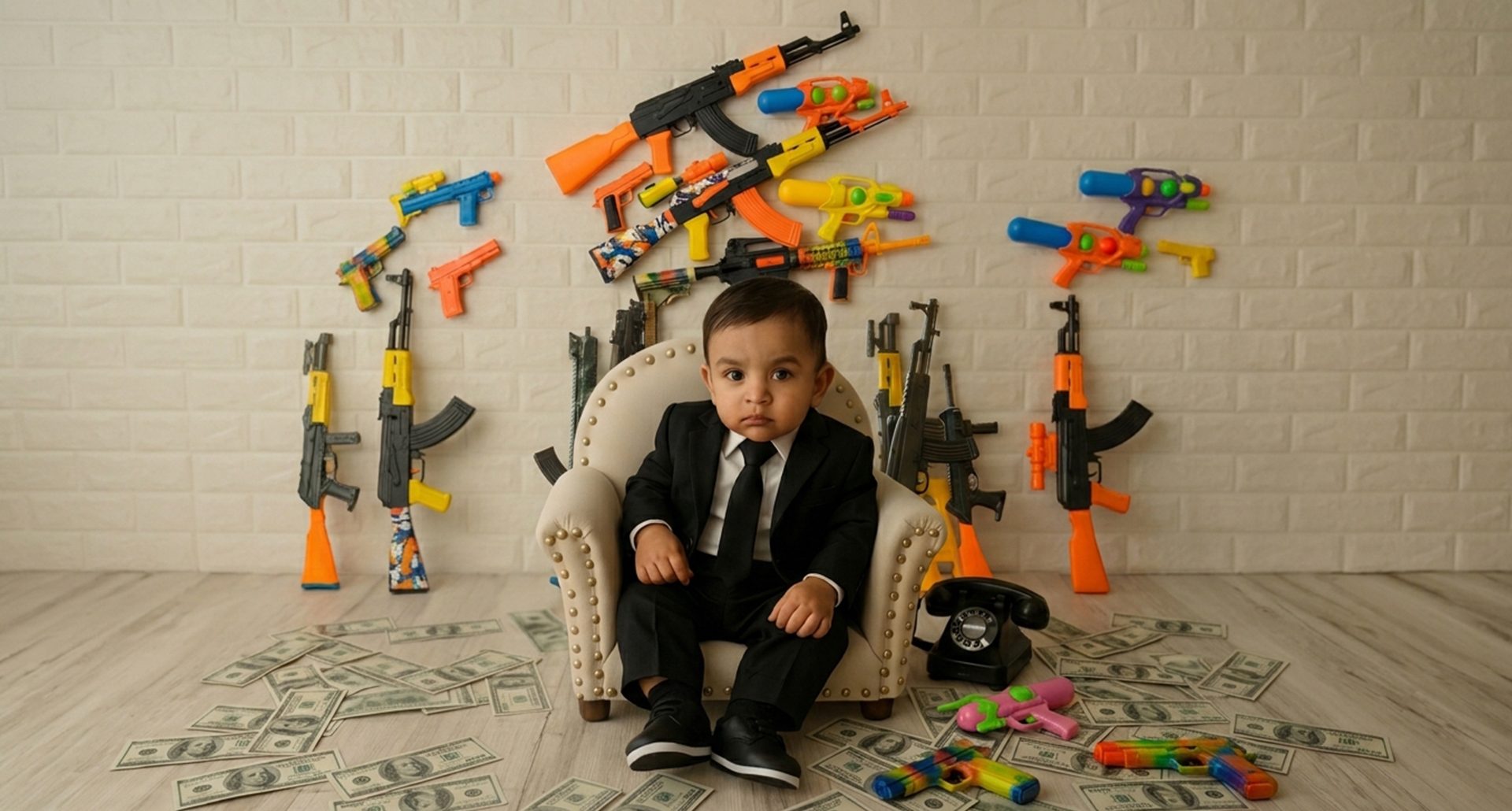 Boss baby gun
