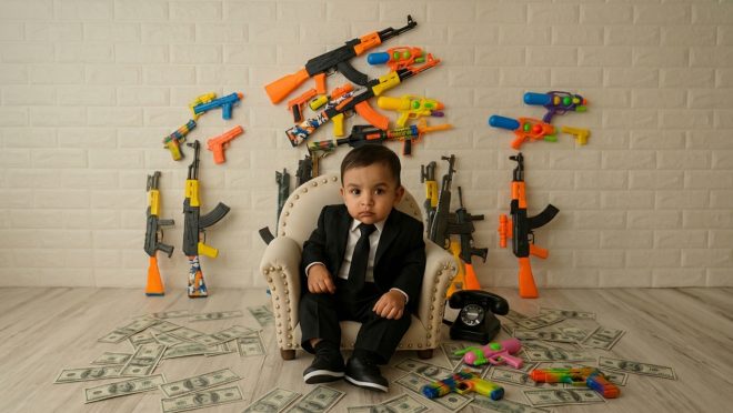 Boss baby gun