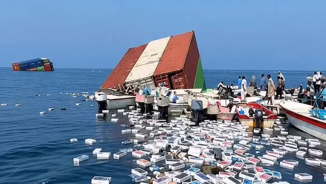 floating I phone